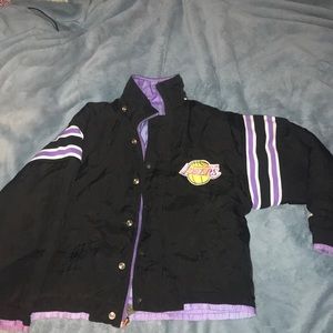 vintage lakers jacket